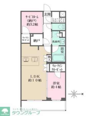 La Perla JiyugaokaIIの物件間取画像